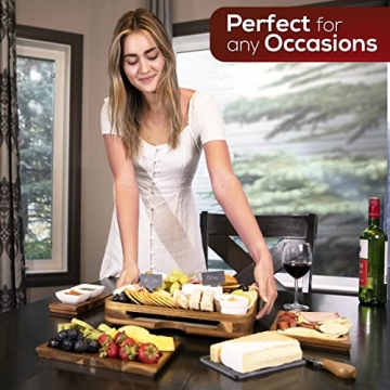 Advance Steps Charcuterie Cheese Board for Entertaining