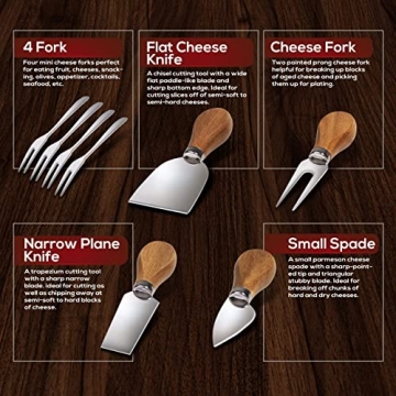 Advance Steps Charcuterie Cheese Board for Entertaining