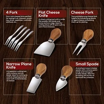 Advance Steps Charcuterie Cheese Board for Entertaining