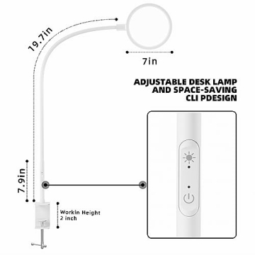 Vatato LED Desk Lamp | Adjustable Light for Video Calls