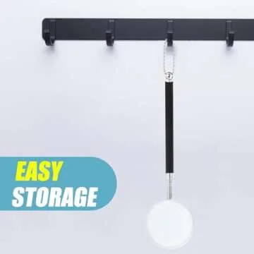 AQUANEAT Small Fish Tank Shrimp Net, Aquarium Debris Cleaning Tools, with Extendable Handle, 2” Circular