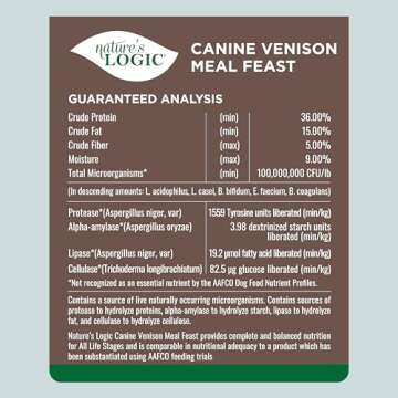Nature’s Logic Venison Dog Food for All Life Stages