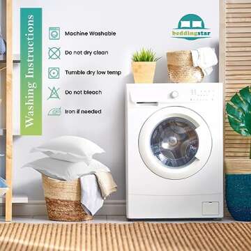 European Square Pillow Shams Set Of 2 White 600 Thread Count 100% Egyptian Cotton Pack Of 2 Euro 26X26 White Pillow Shams Cushion Cover, Cases Decorative Pillow Covers (White ,European 26 x 26)