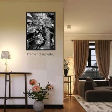 CITXJUM Funky Bar Cocktail Posters Vintage Black and White Canvas Wall Art Champagne Cheers Prints Bar Cart Decor for Kitchen Party Wall Decor 24x36inch Unframed