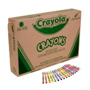 Crayola Classpack Crayons - 800ct, Creative Back to School Must-Haves
