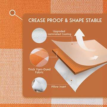 Gingham Buffalo Check Pillow Covers - Autumn Decor Accents