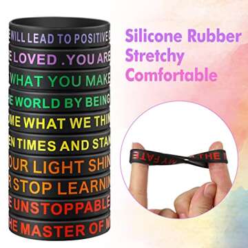Inspiration Strikes with QEERBSIN Silicone Bracelets