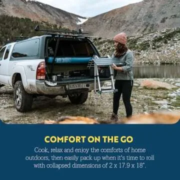 GCI Outdoor Compact Camp Table 20 Portable Folding Table