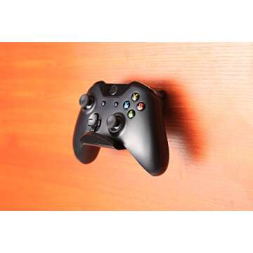 OAPRIRE Universal Controller Holder Wall Mount 2 Pack, Acrylic Controller Stand Gaming Accessories w...