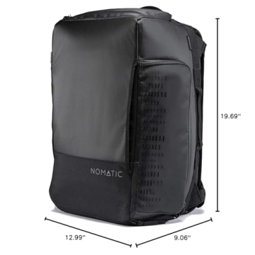 Versatile NOMATIC 30L Convertible Duffel and Backpack Travel Bag