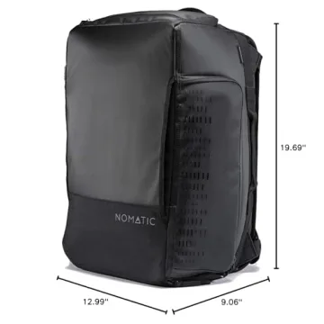 Versatile NOMATIC 30L Convertible Duffel and Backpack Travel Bag