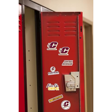 Central Michigan University Spirit Logo Stickers 50ct Variety Pack