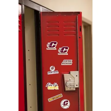 Central Michigan University Spirit Logo Stickers 50ct Variety Pack