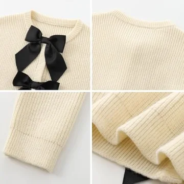 Chevara Bow Tie Long Sleeve Cardigan for Women