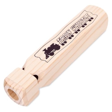 LovesTown Wooden Train Whistle 4 Tone for Kids' Parties