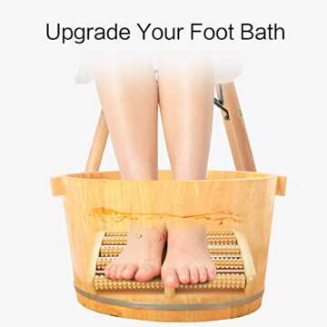 MagicMakers Foot Massager Roller for Relaxation & Stress Relief