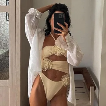 Seyumixi Sexy Y2k Hollow Out Bodysuit for Summer