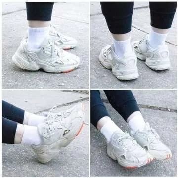 NevEND Comfortable Cotton Mini Crew Socks - 6 Pairs