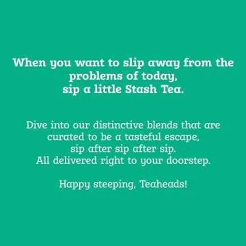 Stash Tea Organic Premium Green Tea, Box of 100 Tea Bags