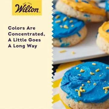 Wilton 8-Count Icing Colors for Cakes & Cupcakes, Gel-Based Colors for Frosting - Note that Packaging May Vary