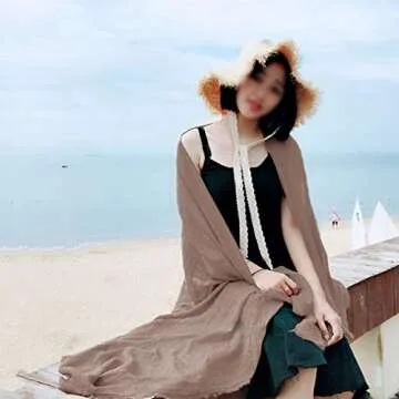 Wobe Soft Cotton Hemp Scarves for Women - Elegant & Versatile