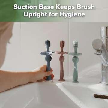 Haakaa 360° Baby Toothbrush - Safe Self-Brushing Training