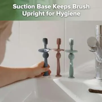 Haakaa 360° Baby Toothbrush - Safe Self-Brushing Training