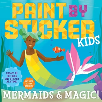 Paint By Sticker Kids Mermaids & Magic Creative Activity