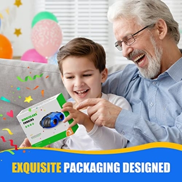 LET'S GO! Waterproof Binoculars for Kids Outdoor Fun