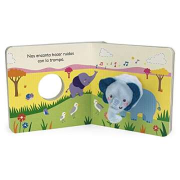 Mami y Yo - Finger Puppet Board Book for Kids