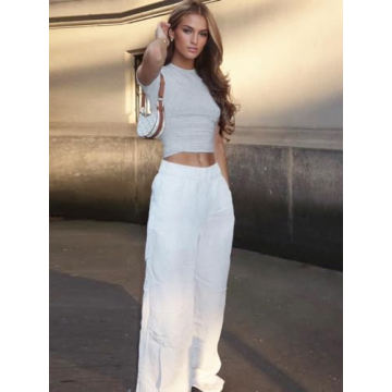 Y2K Crewneck Tees Women Comfortable Trendy Fitted Tops