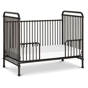 Namesake Abigail 3-in-1 Convertible Metal Crib - Premium Vintage Iron