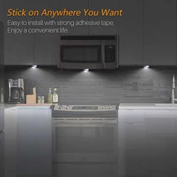 STAR-SPANGLED Push Tap Lights - Easy LED Lighting Solution