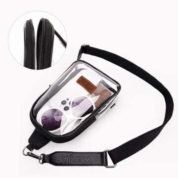 Wrangler Clear Sling Bag for Women, Eco-Friendly & Stylish