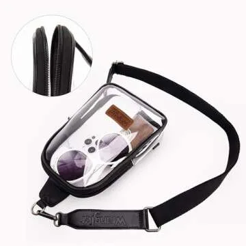 Wrangler Clear Sling Bag for Women, Eco-Friendly & Stylish