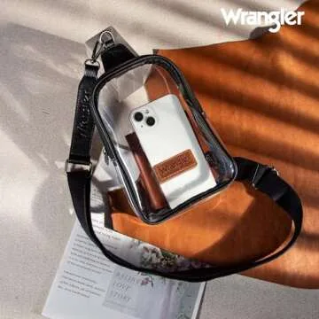 Wrangler Clear Sling Bag for Women, Eco-Friendly & Stylish