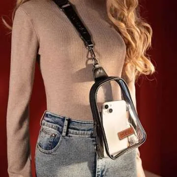 Wrangler Clear Sling Bag for Women, Eco-Friendly & Stylish
