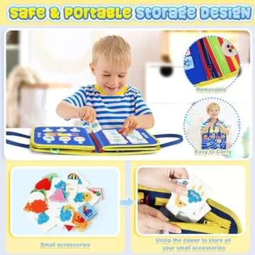 URMYWO Busy Board Montessori Learning Toy Activities