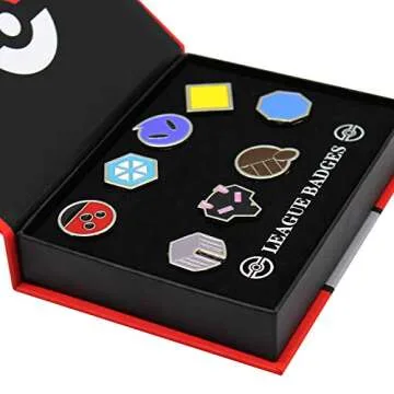 Pokemon Gym Badges Set - Perfect Gift for Trainers