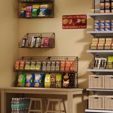3 Tier Snack Organizer for Home and Office Storage