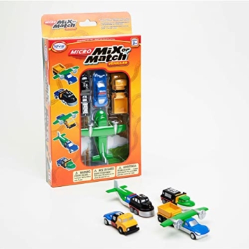 POPULAR PLAYTHINGS Mix or Match Vehicles - Magnetic Toy Play Set for Kids