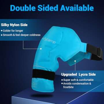 Comfytemp Shoulder Ice Pack for Pain Relief and Recovery