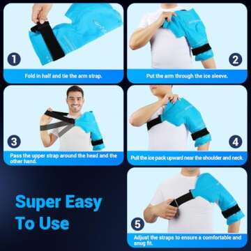Comfytemp Shoulder Ice Pack for Pain Relief and Recovery