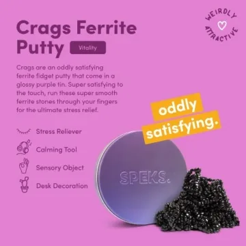Speks Crags Ferrite Putty for Stress Relief and Fun