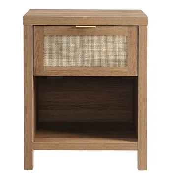 Stylish SICOTAS Rattan Nightstand Set of 2 for Any Room