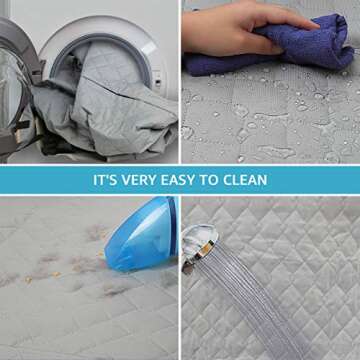 Lassie Dog Car Seat Covers for Back Seat Waterproof with Mesh Visual Window Durable Scratchproof Nonslip Dog Car Hammock with Universal Size Fits for Cars, Trucks & SUVs