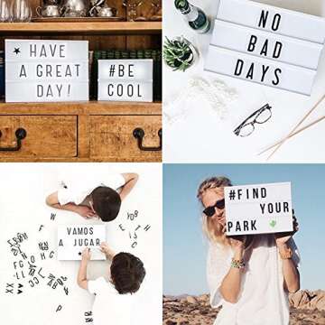 Cinema Light Box | Customizable A4 Size LED Decor