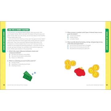 Investing for Kids Activity Book: 65 Activities about Saving, Investing, and Growing Your Money