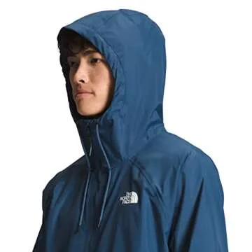 THE NORTH FACE Men's Antora Rain Hoodie (Big and Standard Size), Shady Blue, Small