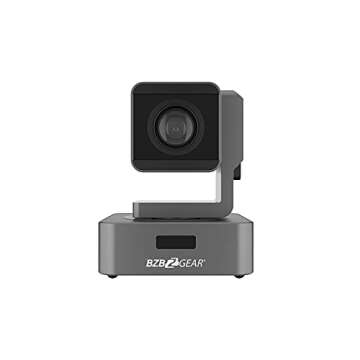 BZB GEAR Compact PTZ 1080P FHD 10X Camera with Versatile Streaming Options